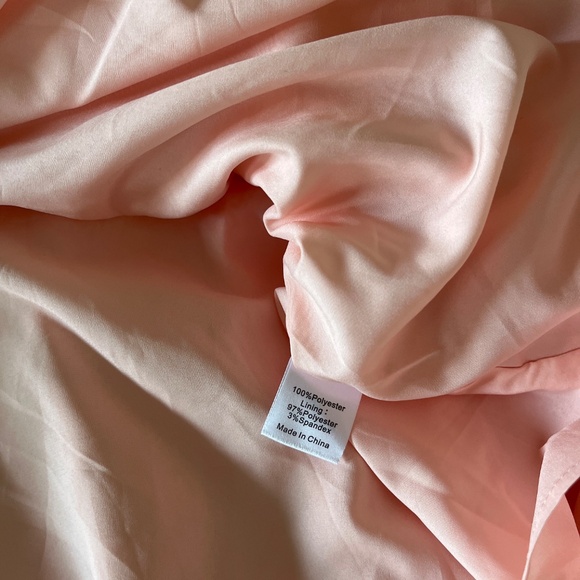 NWT Tuckernuck Bellini Pink Fil Coupe Palmerston party dress S - Picture 12 of 15